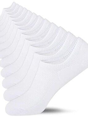 Womens No Show Socks Cotton Low Cut Invisible Non Slip Breathable Ankle Socks